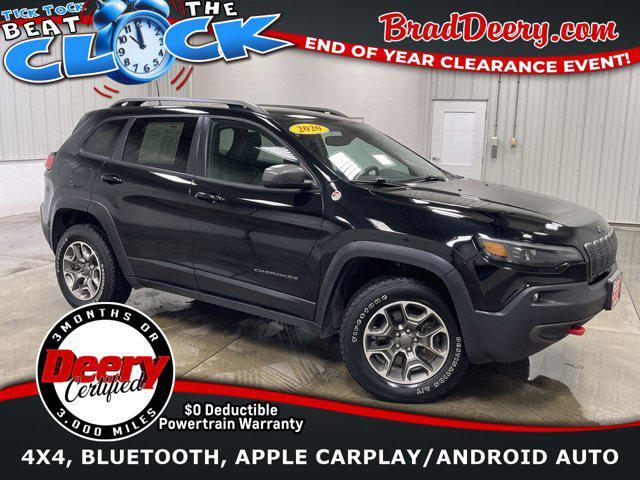 used 2020 Jeep Cherokee car, priced at $19,803