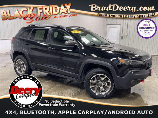 used 2020 Jeep Cherokee car, priced at $21,296