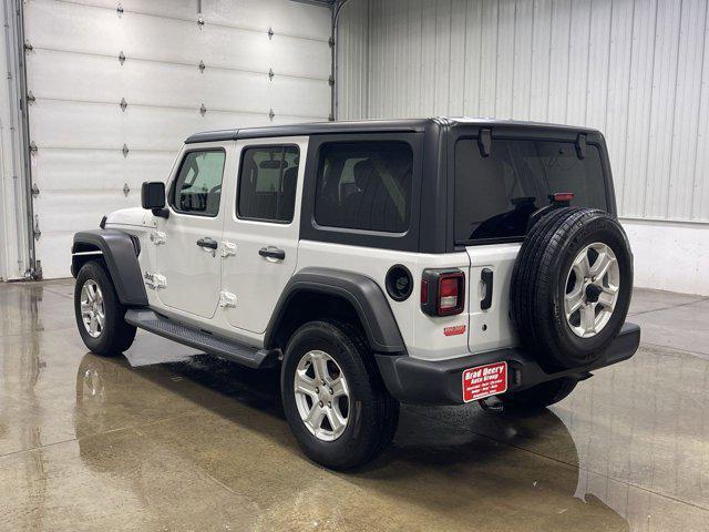 used 2020 Jeep Wrangler Unlimited car, priced at $27,672