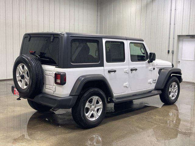 used 2020 Jeep Wrangler Unlimited car, priced at $27,672