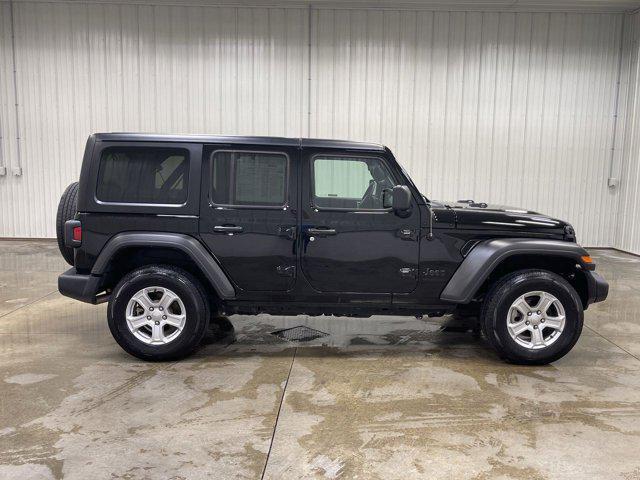 used 2022 Jeep Wrangler Unlimited car, priced at $30,588