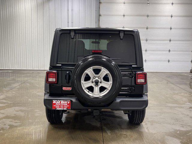 used 2022 Jeep Wrangler Unlimited car, priced at $30,588