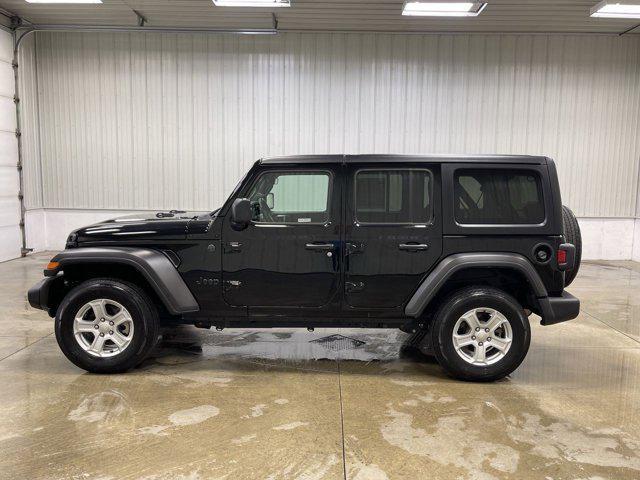 used 2022 Jeep Wrangler Unlimited car, priced at $30,588