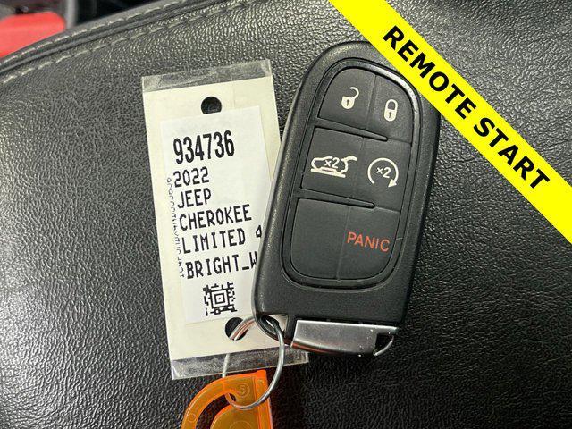 used 2022 Jeep Cherokee car, priced at $24,497