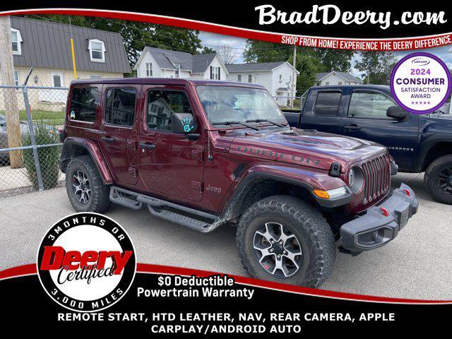 used 2021 Jeep Wrangler Unlimited car, priced at $37,440