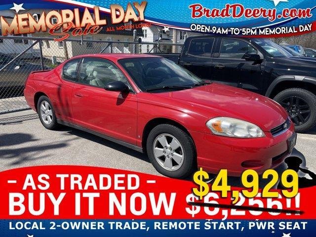 used 2006 Chevrolet Monte Carlo car, priced at $4,929