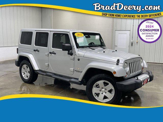 used 2012 Jeep Wrangler Unlimited car, priced at $13,776