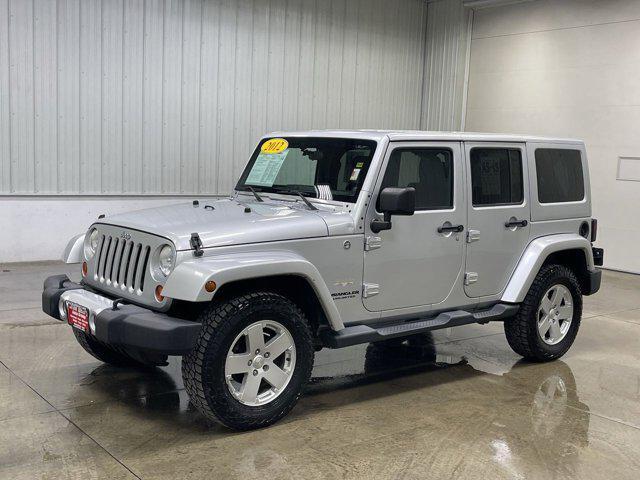 used 2012 Jeep Wrangler Unlimited car, priced at $12,946