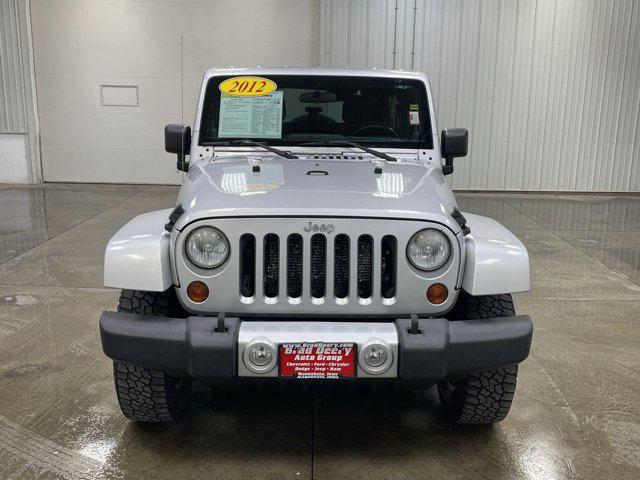 used 2012 Jeep Wrangler Unlimited car, priced at $12,946