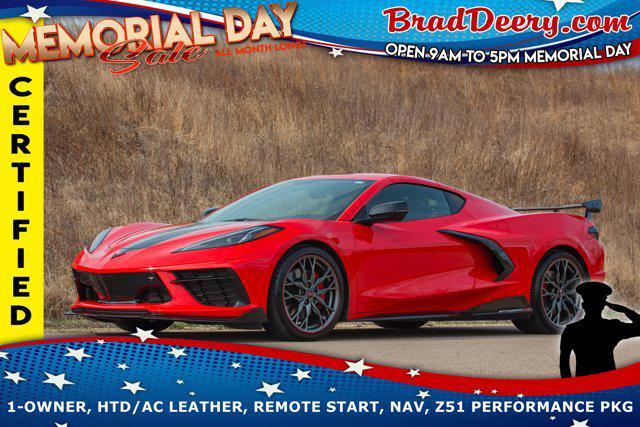 used 2023 Chevrolet Corvette car, priced at $76,520