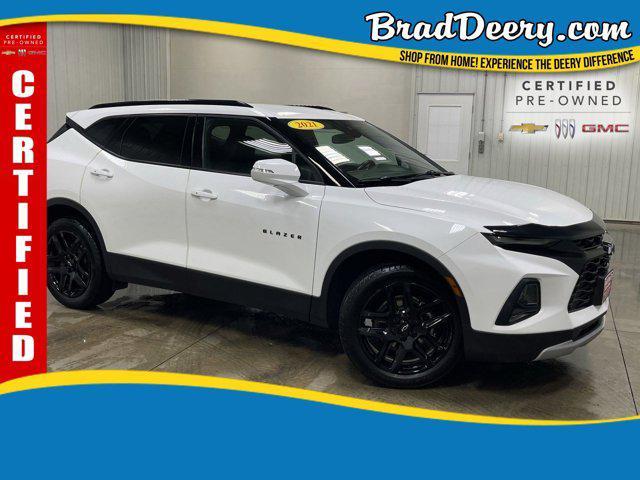 used 2021 Chevrolet Blazer car, priced at $22,430