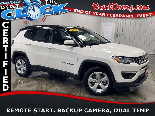 used 2019 Jeep Compass car, priced at $17,815