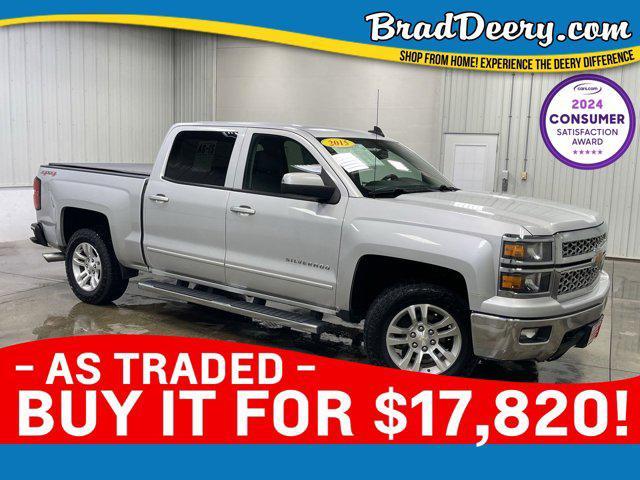 used 2015 Chevrolet Silverado 1500 car, priced at $17,820