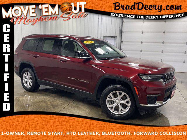 used 2022 Jeep Grand Cherokee L car, priced at $32,497