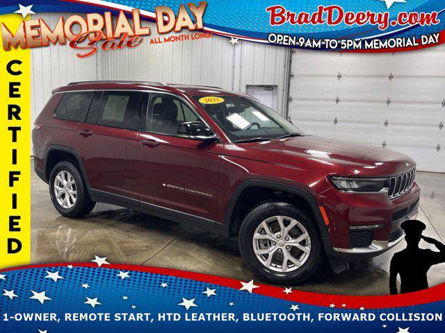 used 2022 Jeep Grand Cherokee L car, priced at $32,297