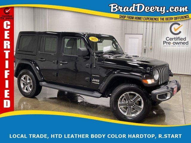 used 2022 Jeep Wrangler Unlimited car, priced at $43,547