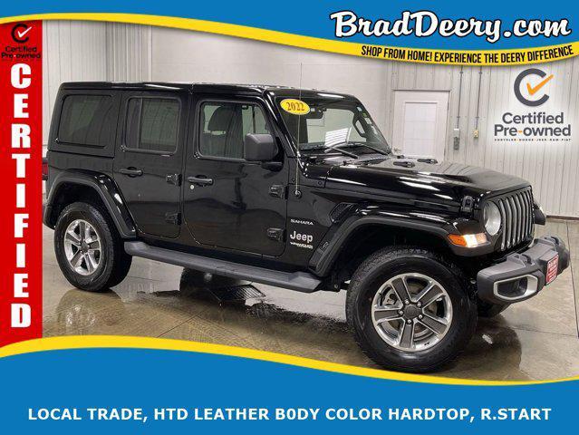 used 2022 Jeep Wrangler Unlimited car, priced at $40,783