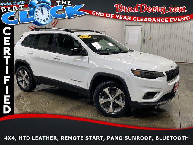 used 2022 Jeep Cherokee car, priced at $24,967