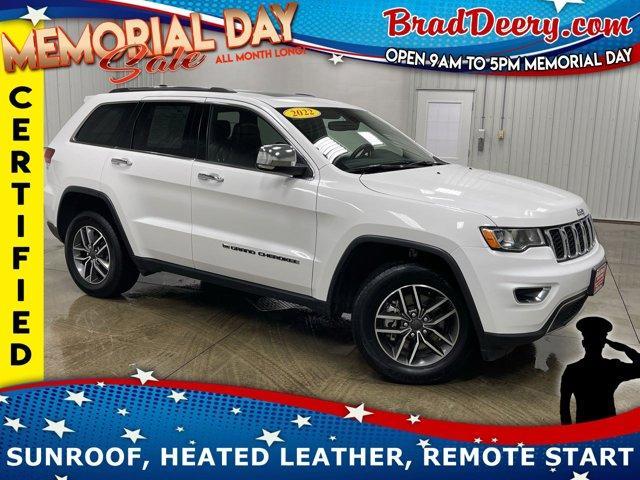 used 2022 Jeep Grand Cherokee WK car, priced at $29,294