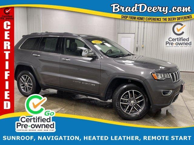 used 2018 Jeep Grand Cherokee car, priced at $18,918