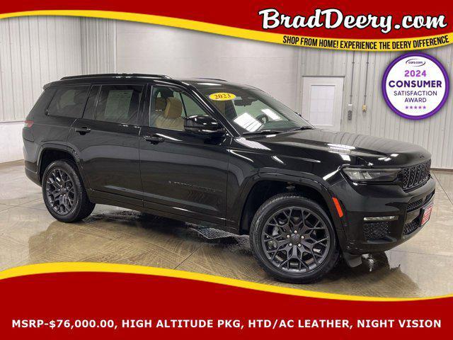 used 2023 Jeep Grand Cherokee L car, priced at $56,516