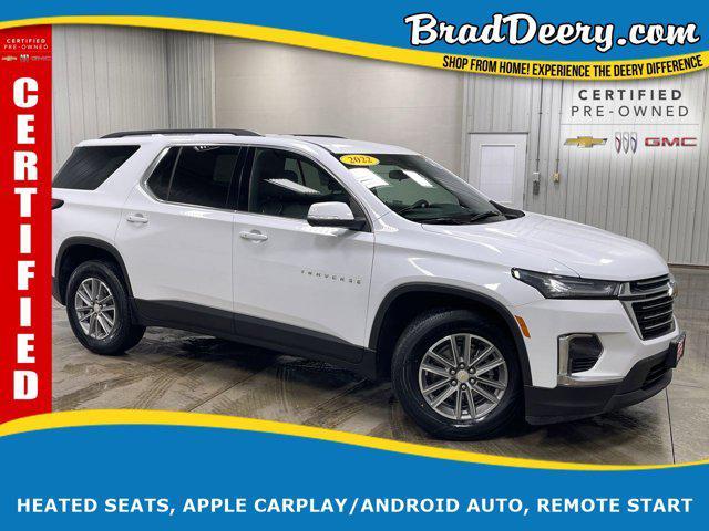 used 2022 Chevrolet Traverse car, priced at $35,339