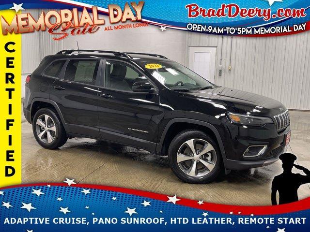 used 2022 Jeep Cherokee car, priced at $33,363