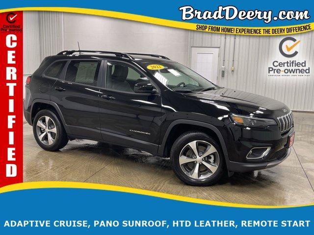used 2022 Jeep Cherokee car, priced at $32,989