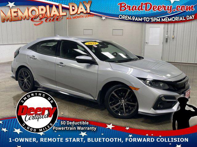 used 2021 Honda Civic car, priced at $22,127