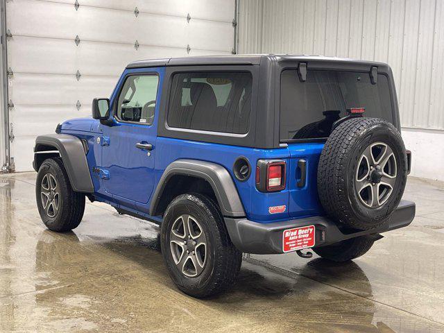 used 2021 Jeep Wrangler car, priced at $29,256