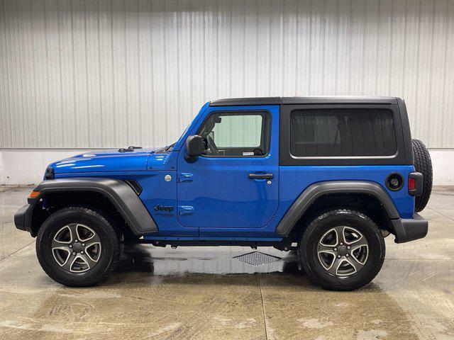 used 2021 Jeep Wrangler car, priced at $29,256