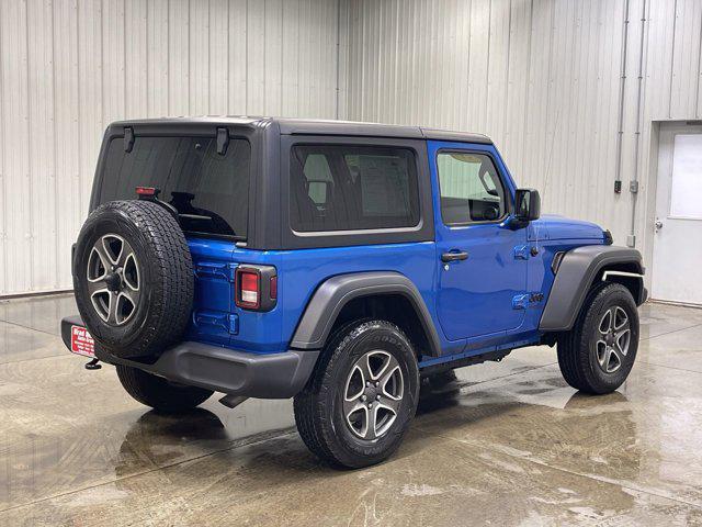 used 2021 Jeep Wrangler car, priced at $29,256