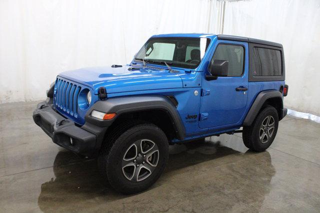 used 2021 Jeep Wrangler car, priced at $30,880