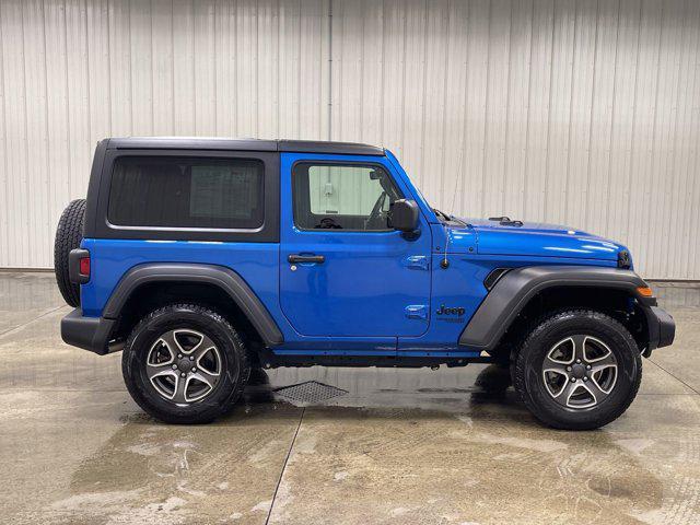 used 2021 Jeep Wrangler car, priced at $29,256