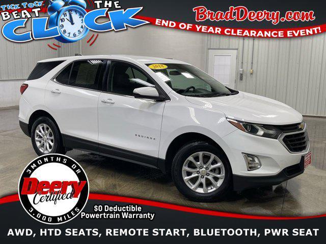 used 2018 Chevrolet Equinox car, priced at $12,304