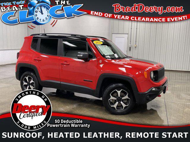 used 2021 Jeep Renegade car, priced at $18,932