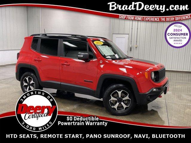 used 2021 Jeep Renegade car, priced at $23,684