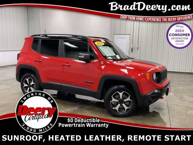 used 2021 Jeep Renegade car, priced at $23,431