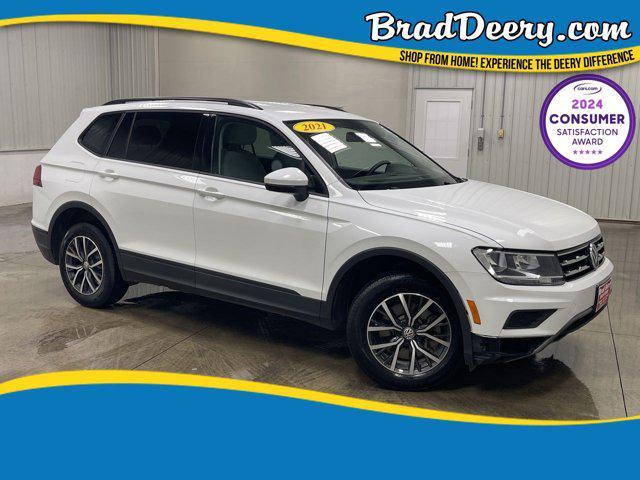 used 2021 Volkswagen Tiguan car, priced at $16,646