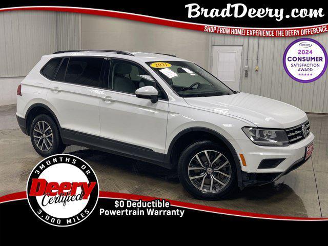 used 2021 Volkswagen Tiguan car, priced at $16,140