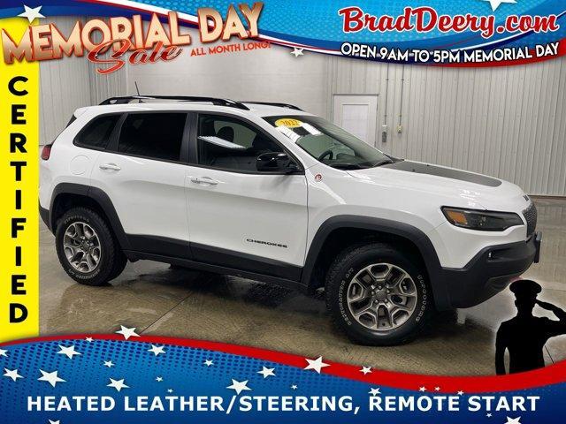 used 2022 Jeep Cherokee car, priced at $30,290