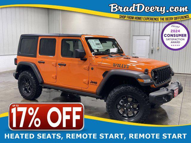 new 2025 Jeep Wrangler car, priced at $46,766