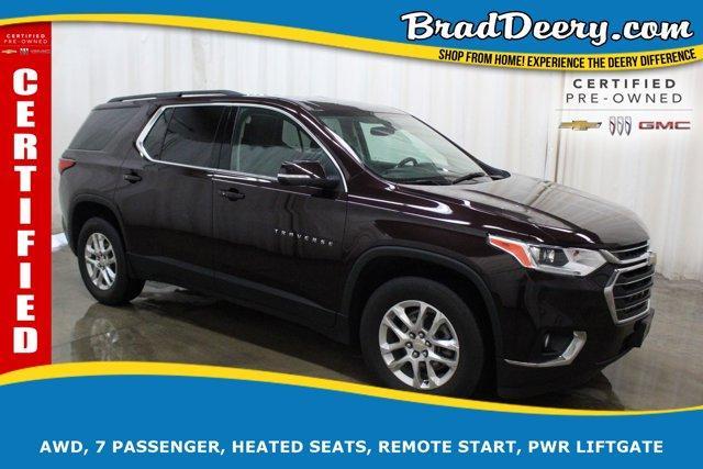 used 2021 Chevrolet Traverse car, priced at $29,734
