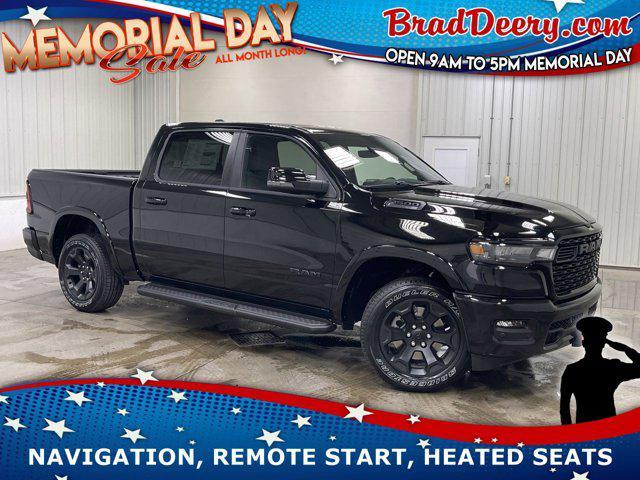new 2025 Ram 1500 car, priced at $52,160