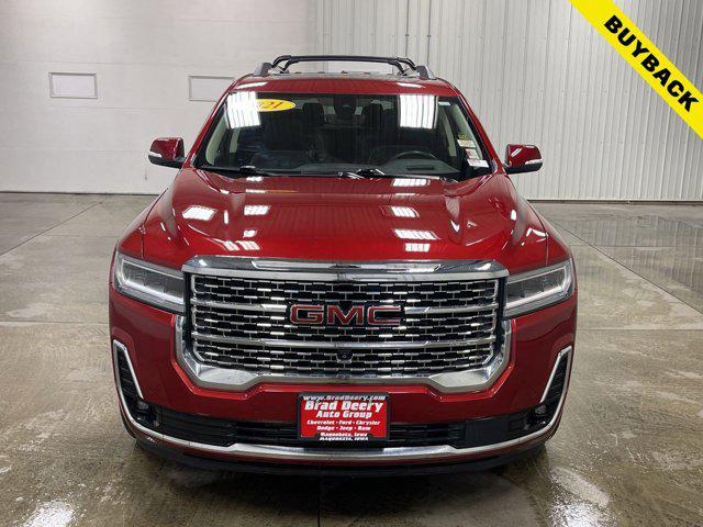 used 2021 GMC Acadia car, priced at $32,479