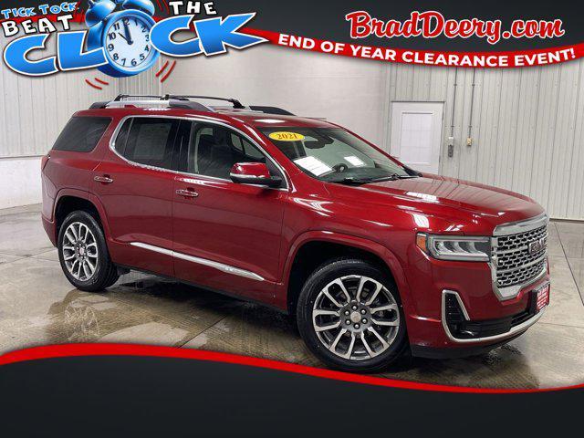 used 2021 GMC Acadia car, priced at $32,479