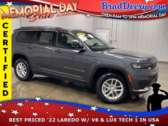 used 2022 Jeep Grand Cherokee L car, priced at $36,206