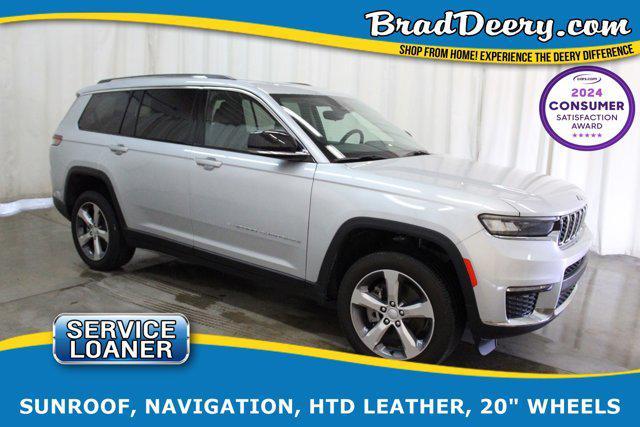 used 2021 Jeep Grand Cherokee L car, priced at $34,825