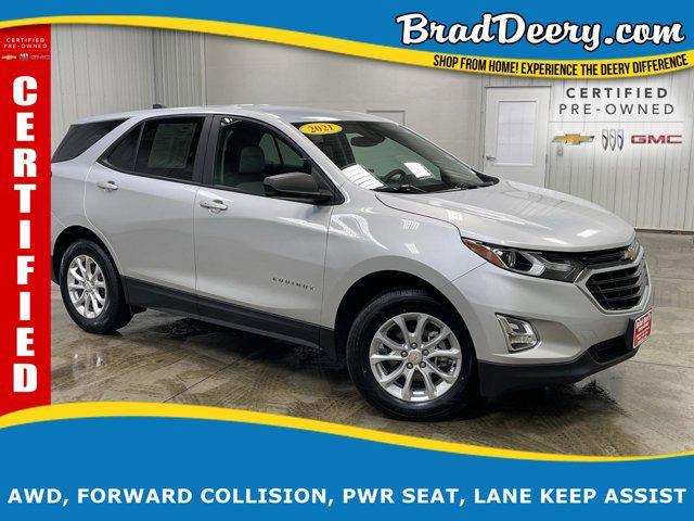 used 2021 Chevrolet Equinox car, priced at $19,722