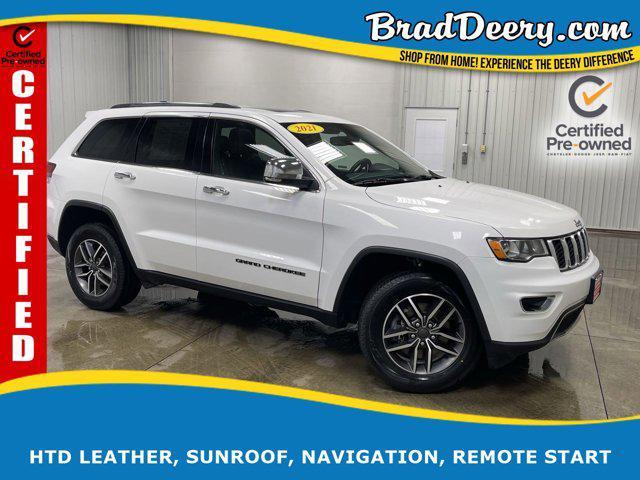 used 2021 Jeep Grand Cherokee car, priced at $27,348